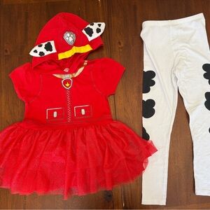 Firefighter Dalmatian Marshall Costume Set